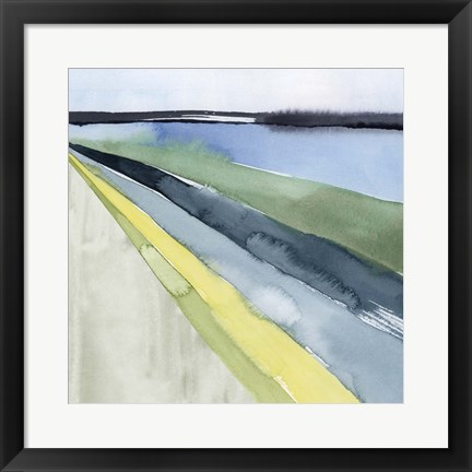 Framed Pastel Perspective II Print