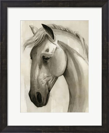 Framed Freckled Pony I Print
