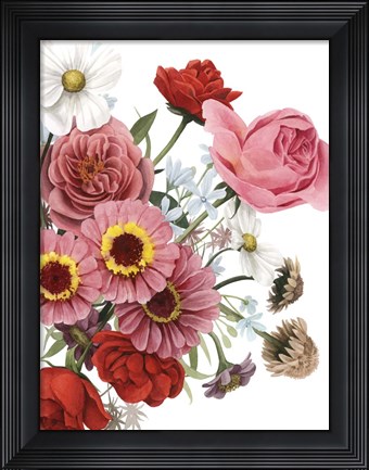 Framed Modern Arrangement I Print