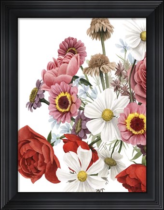 Framed Modern Arrangement II Print