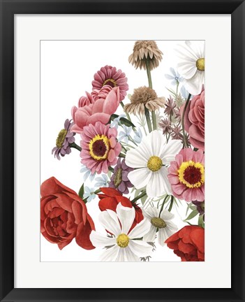 Framed Modern Arrangement II Print