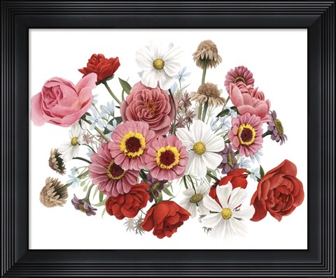 Framed Modern Arrangement III Print