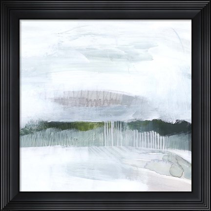 Framed Walk in Winter II Print