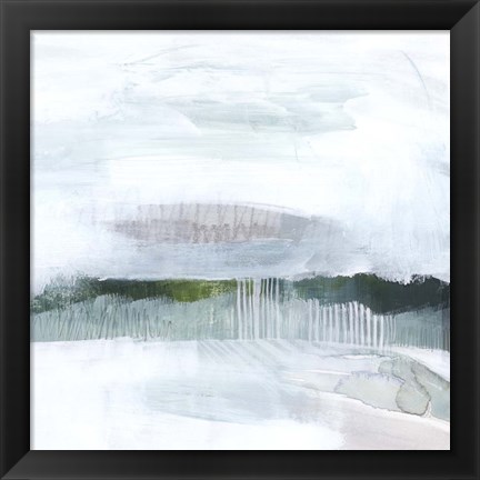 Framed Walk in Winter II Print