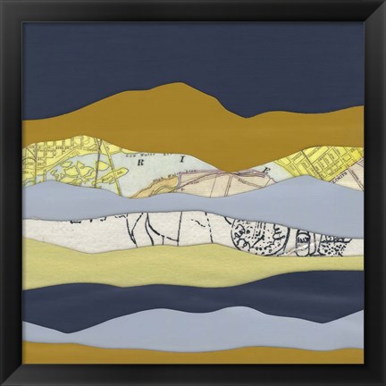 Framed Mountain Series #99 Print