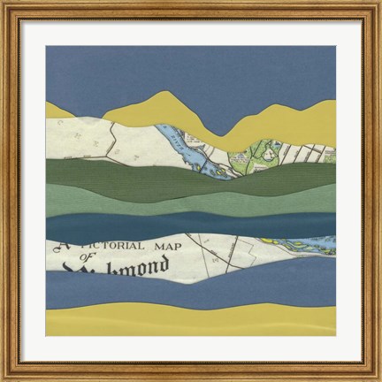 Framed Mountain Series #108 Print