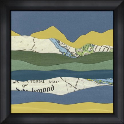 Framed Mountain Series #108 Print