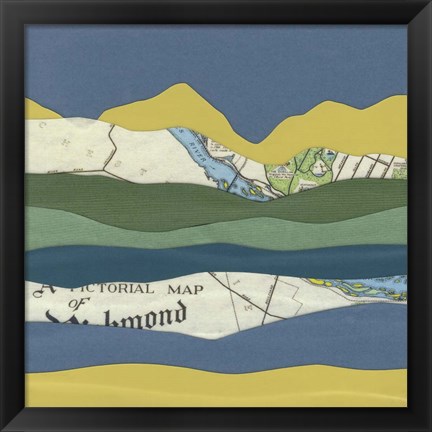 Framed Mountain Series #108 Print