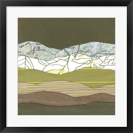 Framed Mountain Series #123 Print