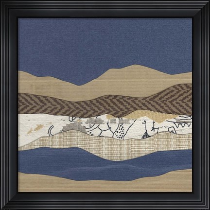 Framed Mountain Series #129 Print