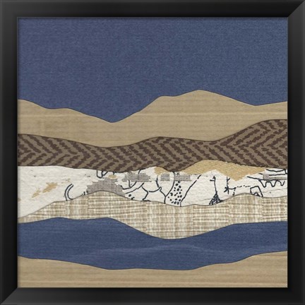 Framed Mountain Series #129 Print