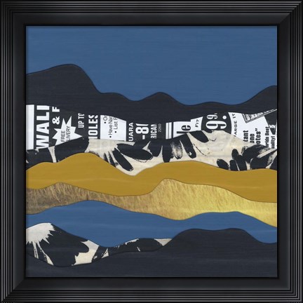 Framed Mountain Series #146 Print