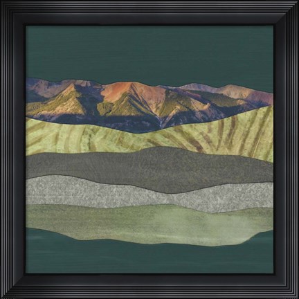 Framed Mountain Series #153 Print