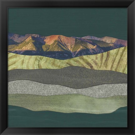 Framed Mountain Series #153 Print