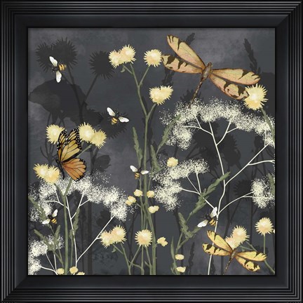 Framed Garden Magic I Print