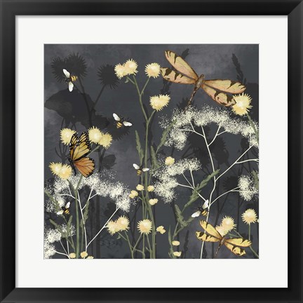 Framed Garden Magic I Print