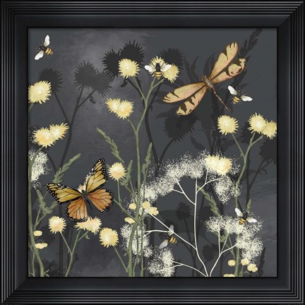 Framed Garden Magic II Print