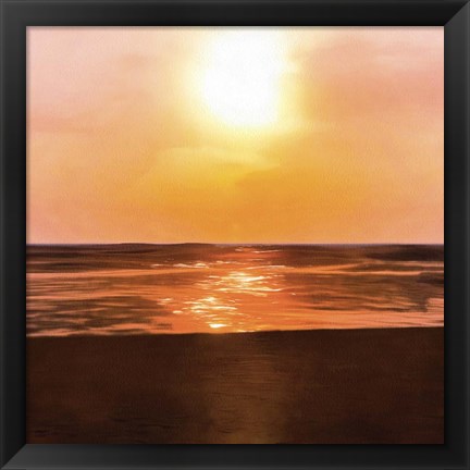 Framed Sunset Dreams I Print