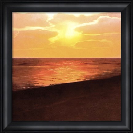 Framed Sunset Dreams II Print