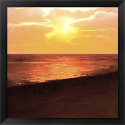 Framed Sunset Dreams II Print