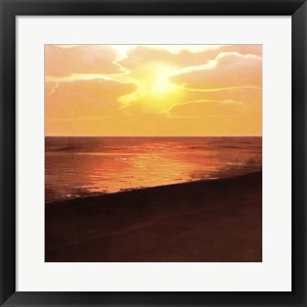 Framed Sunset Dreams II Print