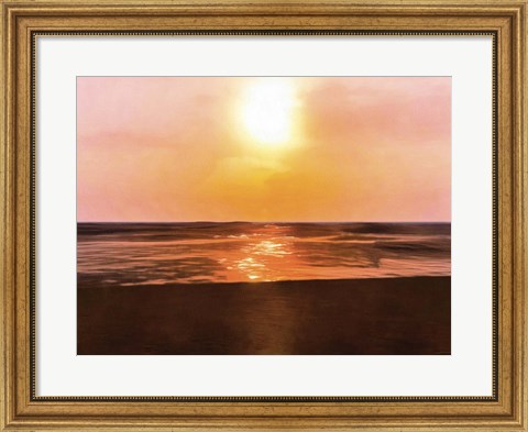 Framed Sunset Dreams III Print