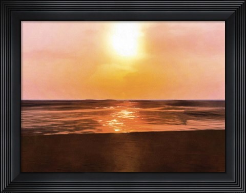 Framed Sunset Dreams III Print