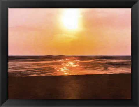 Framed Sunset Dreams III Print