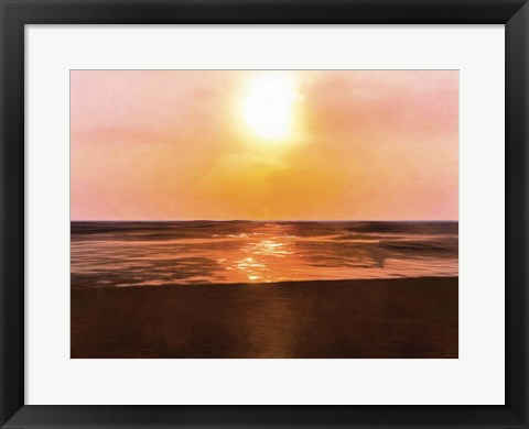 Framed Sunset Dreams III Print