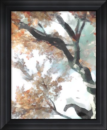 Framed Fall Tree II Print