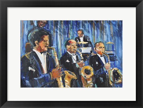 Framed Horn Section Print