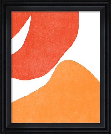 Framed Color Cuts III Print