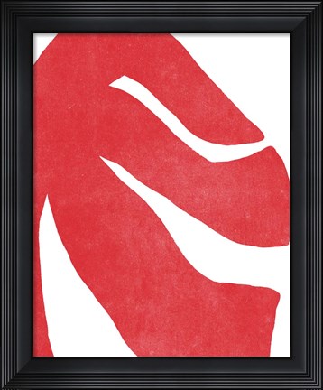 Framed Color Cuts IX Print