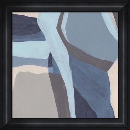 Framed Blue Chrysalis II Print