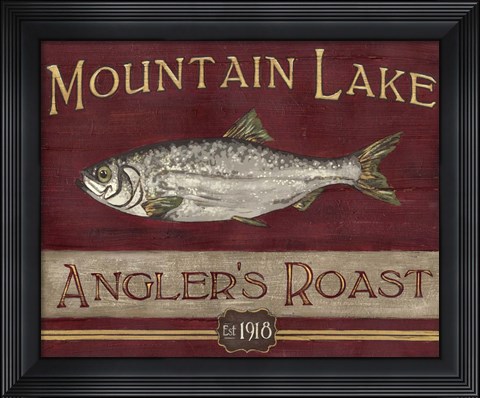 Framed Lodge Coffee I Print