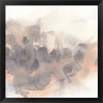 Framed Smoke Surface I Print