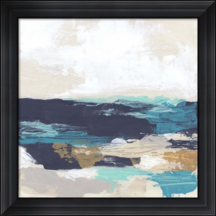 Framed Palette Coast II Print