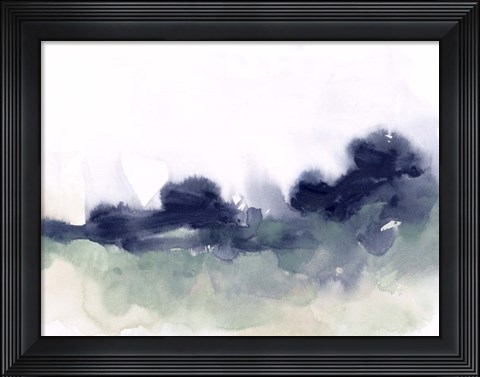 Framed Lake Fog II Print