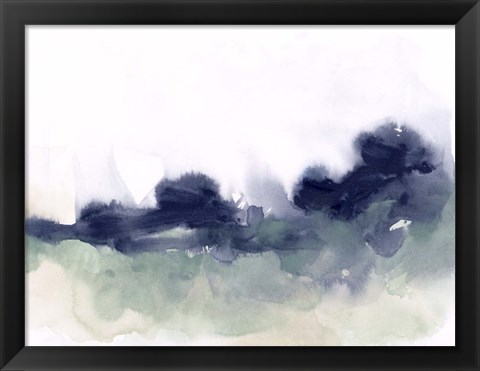 Framed Lake Fog II Print