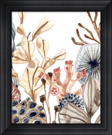 Framed Ocean Chorus I Print