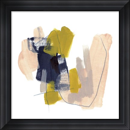 Framed Mosaic Boundary I Print