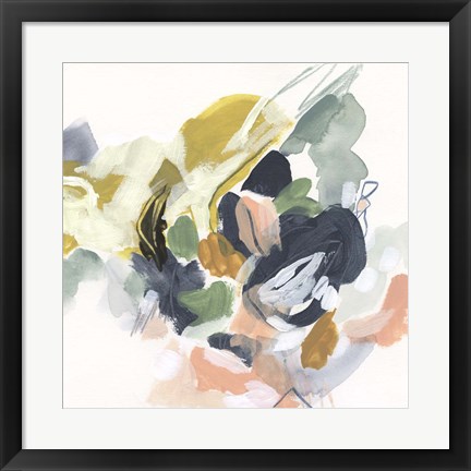 Framed Color Notation I Print