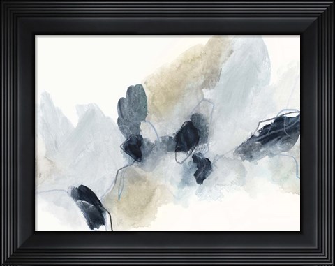 Framed Custom Geode Coast II Print