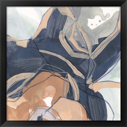 Framed Sienna Spindle III Print