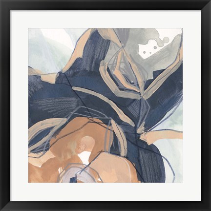Framed Sienna Spindle III Print