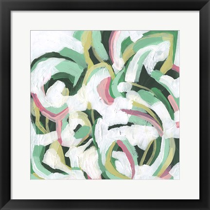 Framed Mint Billows II Print