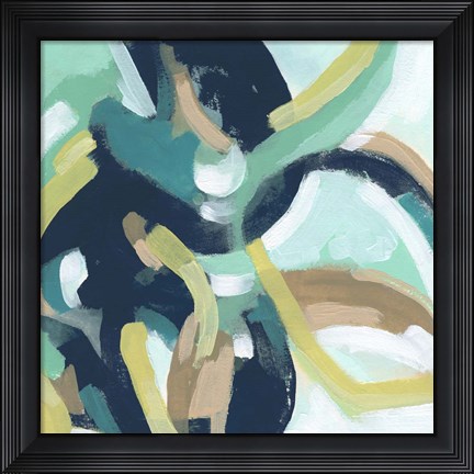 Framed Mint Synergy II Print