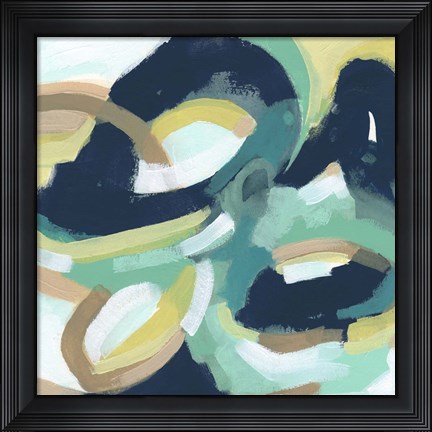 Framed Mint Synergy III Print