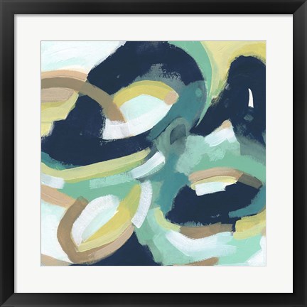 Framed Mint Synergy III Print