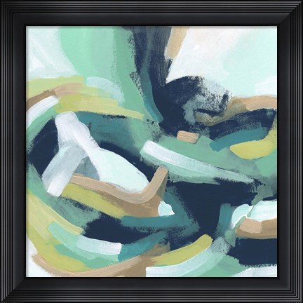 Framed Mint Synergy IV Print